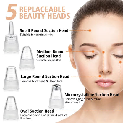 Revolutionary Blackhead Remover Vacuum: Your Ultimate Electric Pore Cleaner for Flawless Skin!